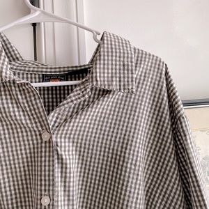 Gingham Vintage Button Up